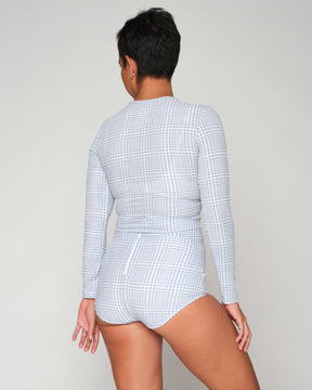 Georgia High Waist Bikini Bottom - Meadow