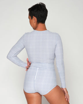Georgia High Waist Bikini Bottom - Meadow