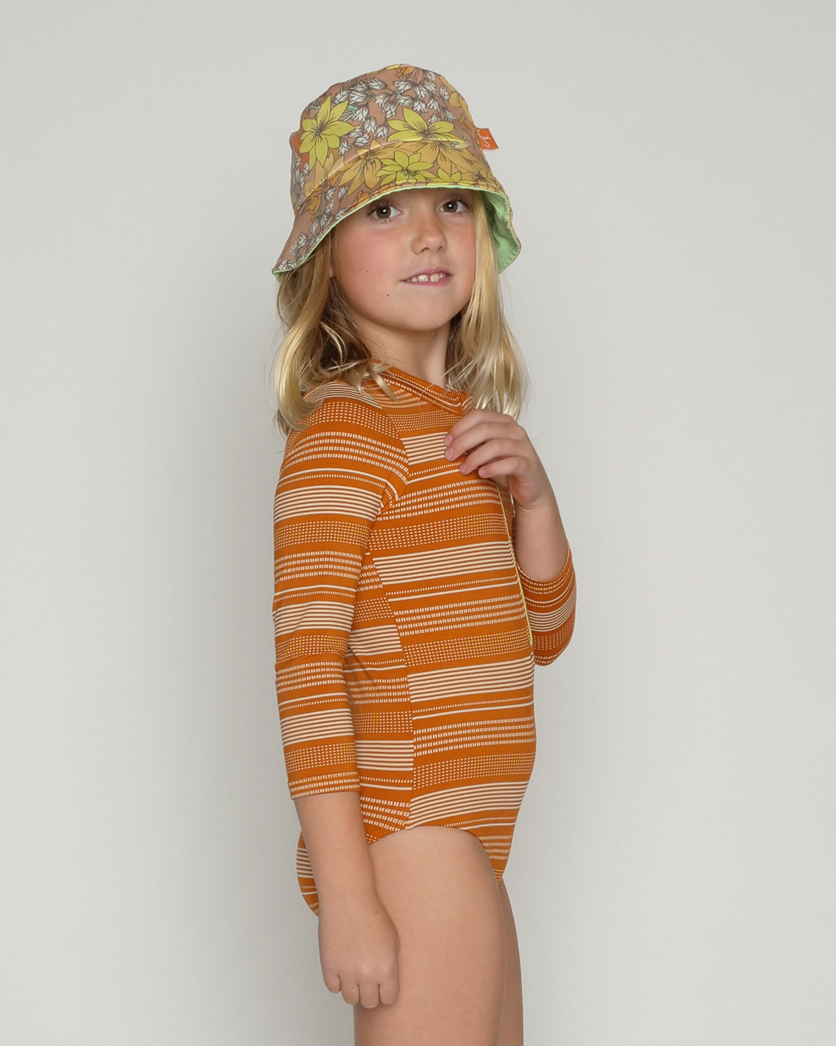 Sandpiper Kids Bodysuit - Apricot