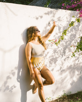 Lido One Piece - Gold Leaf